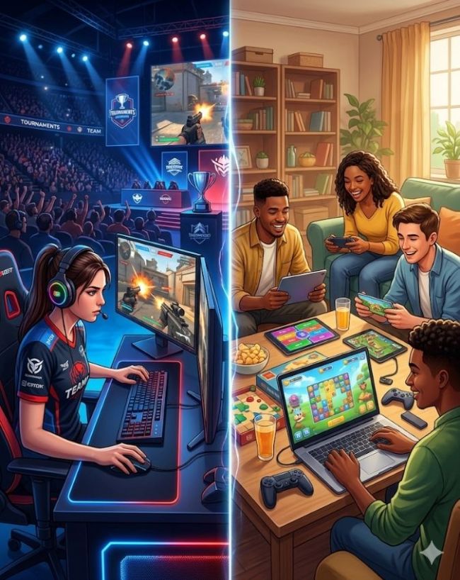 E-sports और सोशल गेम्स को छूट