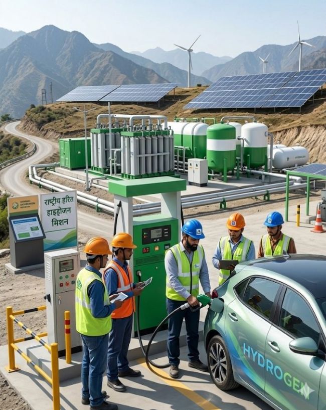 भारत सरकार का Green Hydrogen Mission