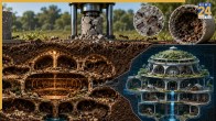 Brazil Underground ant city
