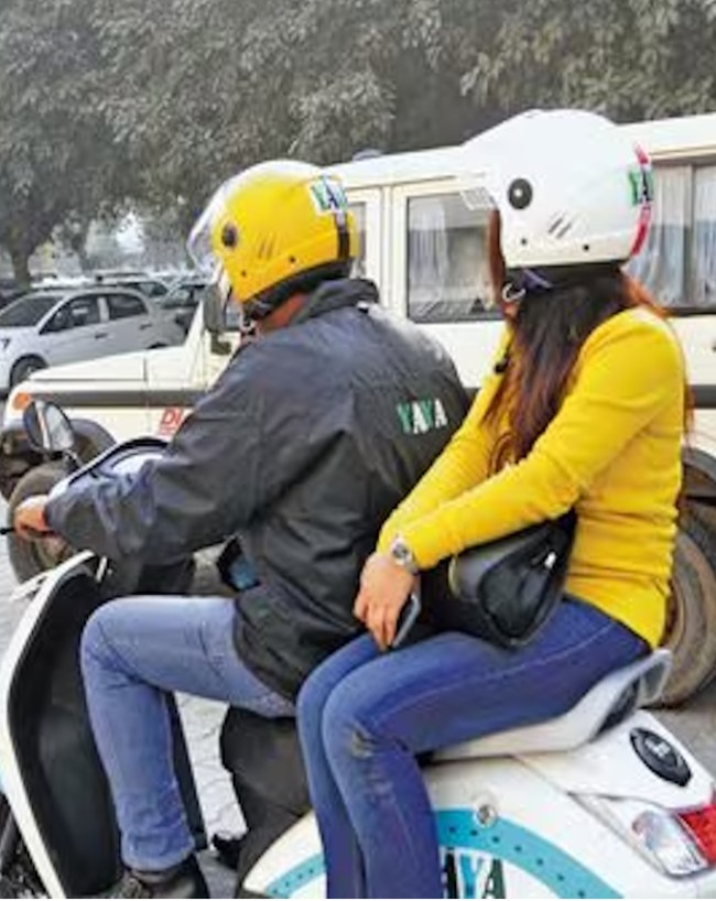 बिना मंजूरी के चल रही बाइक टैक्सी सेवाओं पर एक्शन