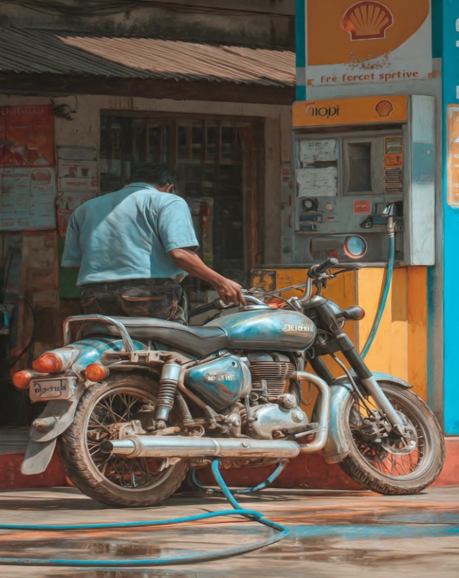 हेलमेट को अंदर से रोजाना साफ करें