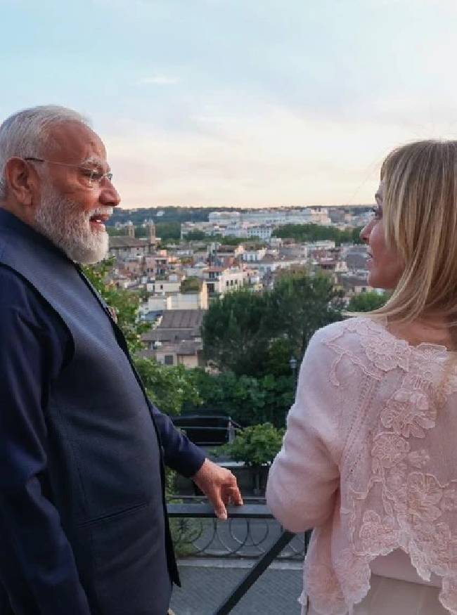 भारत ओर इटली के मजबूत संबंध