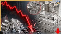 Silver prices Crash, Silver rate down, Silver prices peak level, Silver prices down