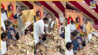 Gujarat Singer Cash Shower Viral Video