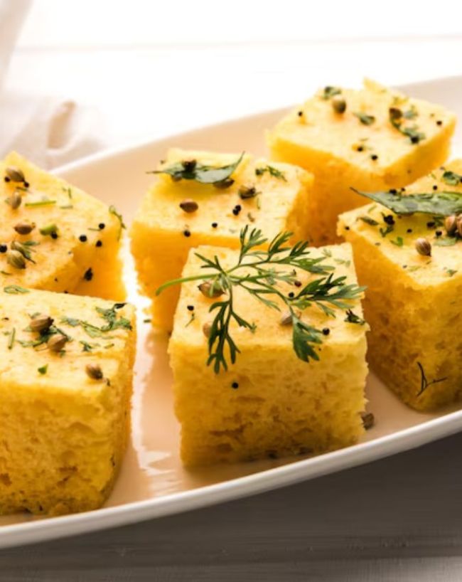 स्टीम्ड ढोकला