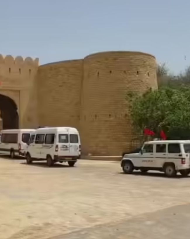 सोनार किले की भव्यता ने खींचा ध्यान