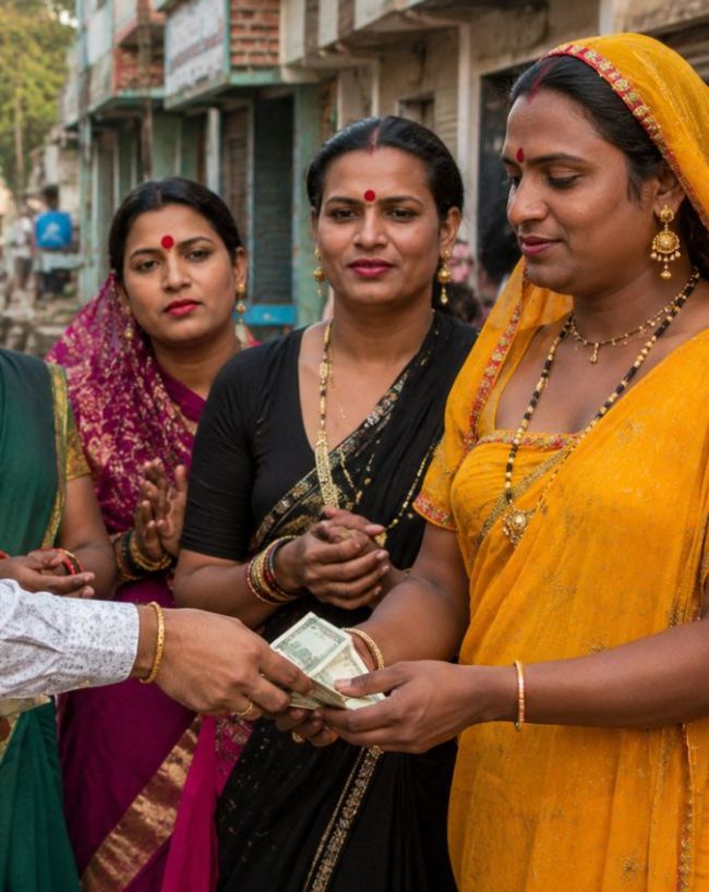 सिक्का और सुपारी का दान