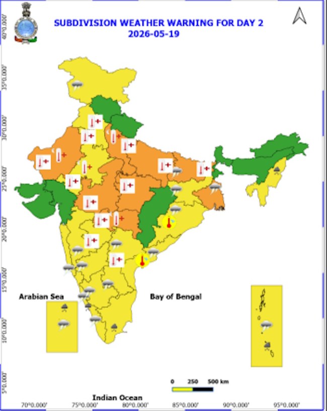 राजस्थान और मध्य प्रदेश का भी बुरा हाल