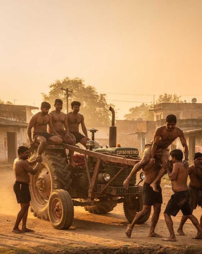पहलवानों का गांव