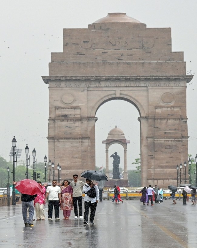 दिल्ली में दो दिन बारिश का अलर्ट