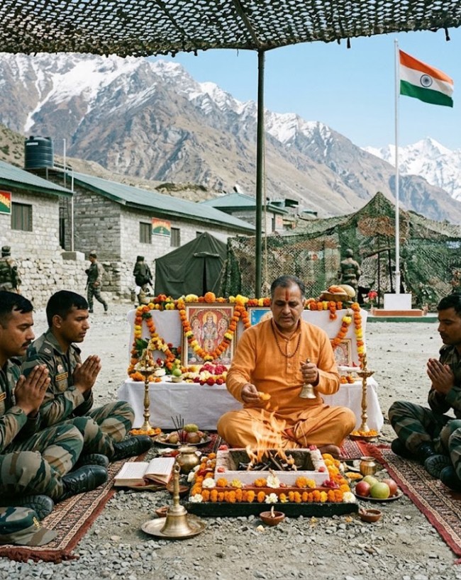 भारतीय सेना में पुजारियों का क्या होता है काम?