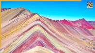 Peru Vinicunca Known As The Rainbow Mountain