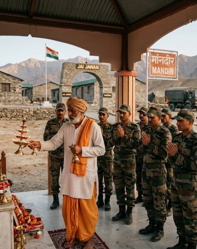 पुजारियों को देना होता है पेपर