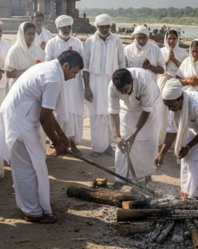 शोक में रंगीन कपड़े पहनने से क्यों बचते हैं?