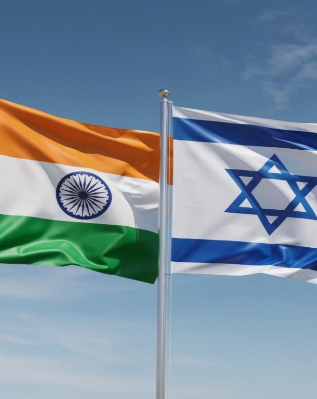 भारत और इजरायल ने मिलाए थे हाथ