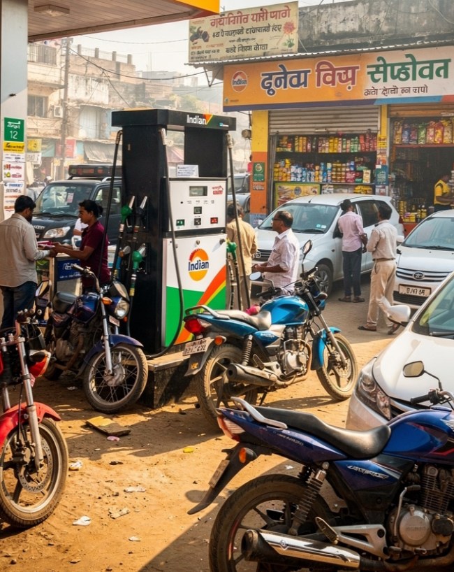 अंतरराष्ट्रीय कीमतों से उलट रुख