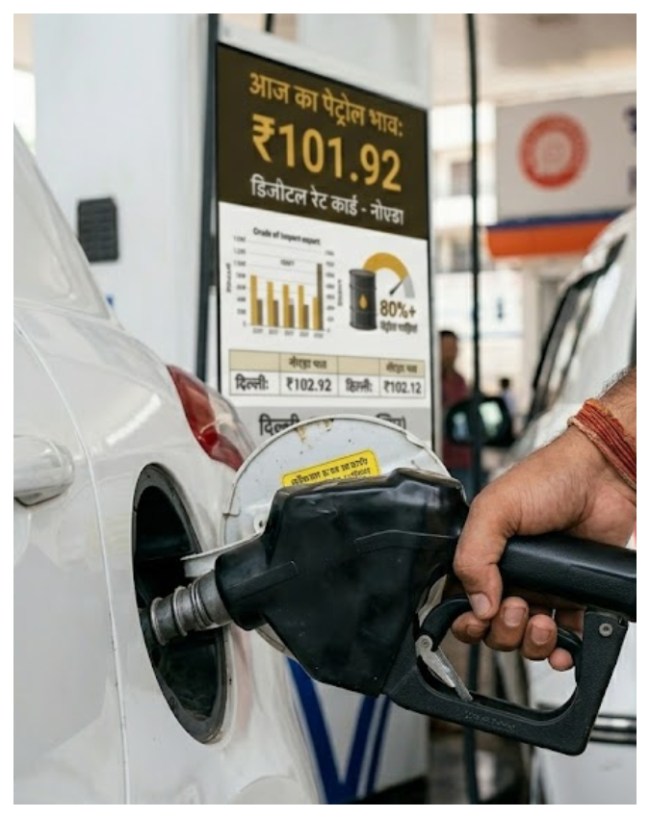 नोएडा वालों की चांदी, लेकिन लखनऊ और पटना में महंगा हुआ तेल