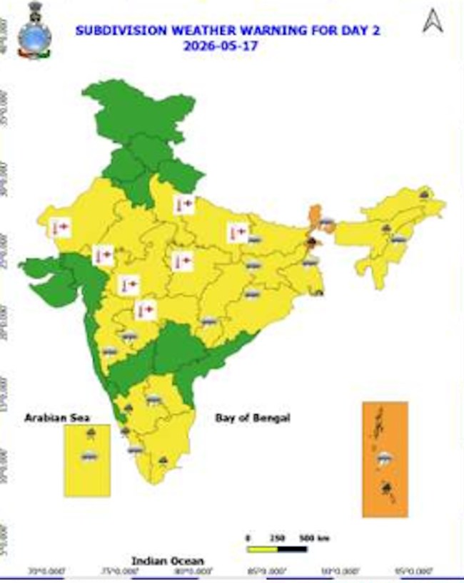 दिल्ली, यूपी और राजस्थान में भीषण लू की चेतावनी