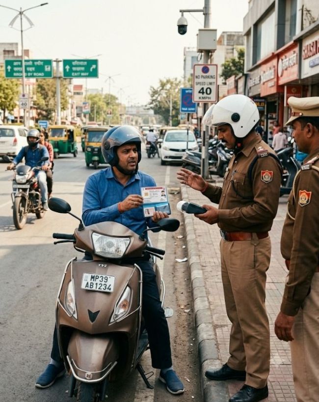लाइसेंस होने के बाद भी कट सकता है चालान