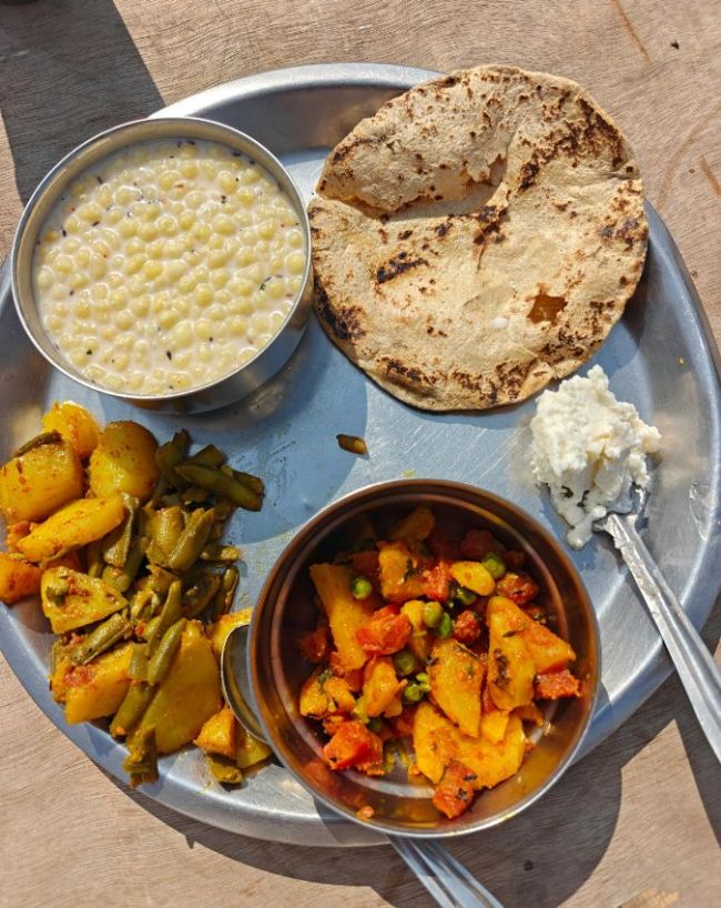 रात के समय हैवी मील 