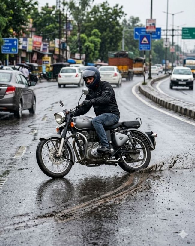केवल रियर ब्रेक पर भरोसा करना भी सही नहीं