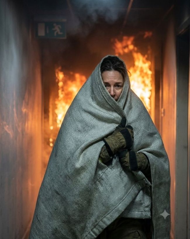 फायर ब्लैंकेट (Fire Blanket)