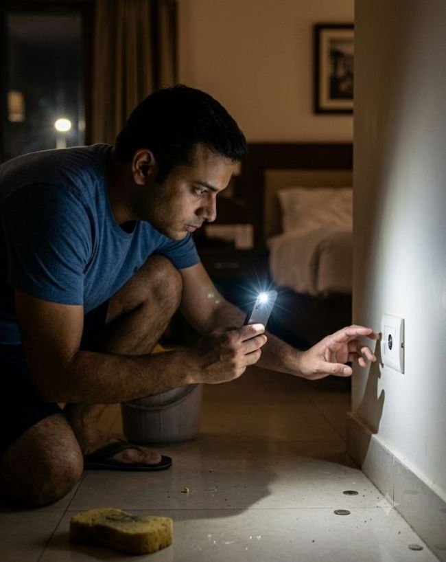 फ्लैशलाइट से भी पकड़ सकते हैं कैमरा