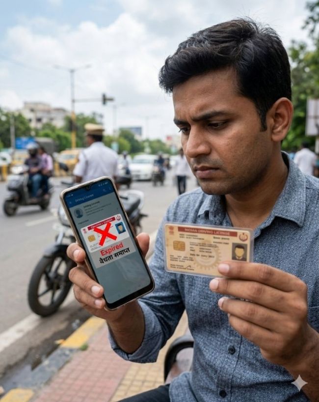 एक्सपायर लाइसेंस होने पर डिजिटल कॉपी भी बेकार