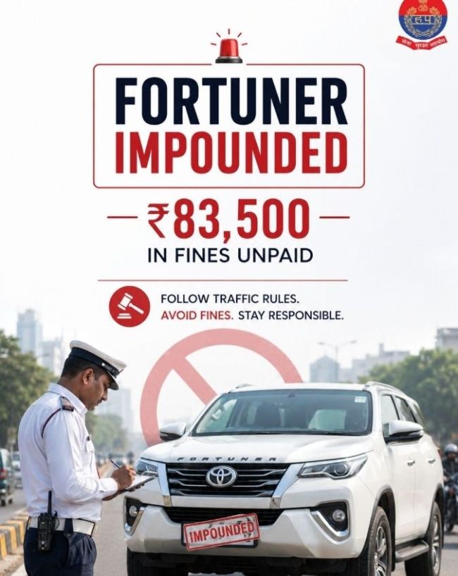 83,500 रुपये तक पहुंच गया जुर्माना