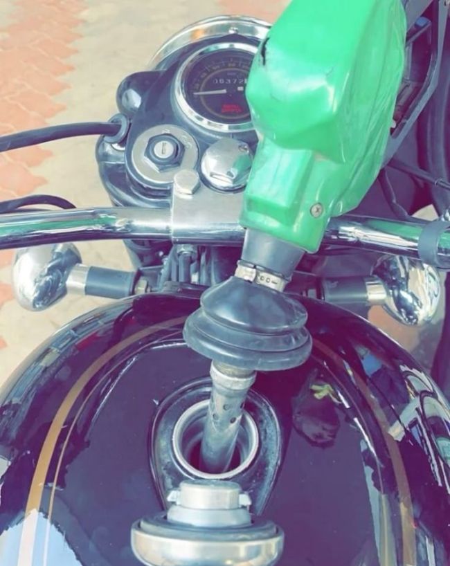 टैंक को पूरी तरह खाली न होने दें
