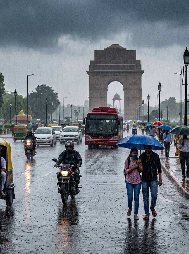 दिल्ली में 8 जुलाई को कैसा रहेगा मौसम?
