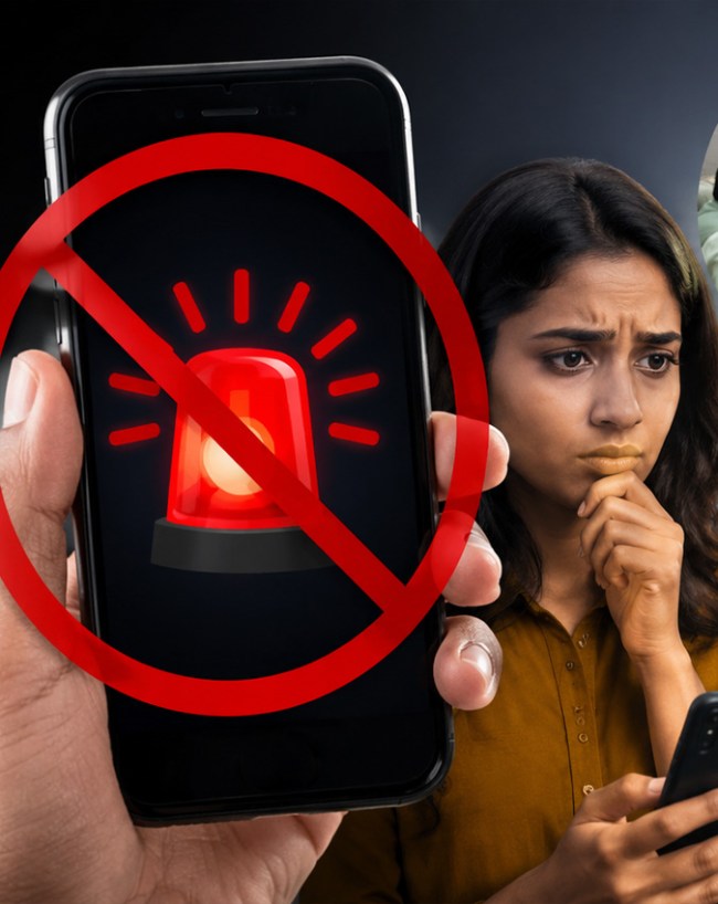 क्या ये सिस्टम SMS सर्विस से अलग है?