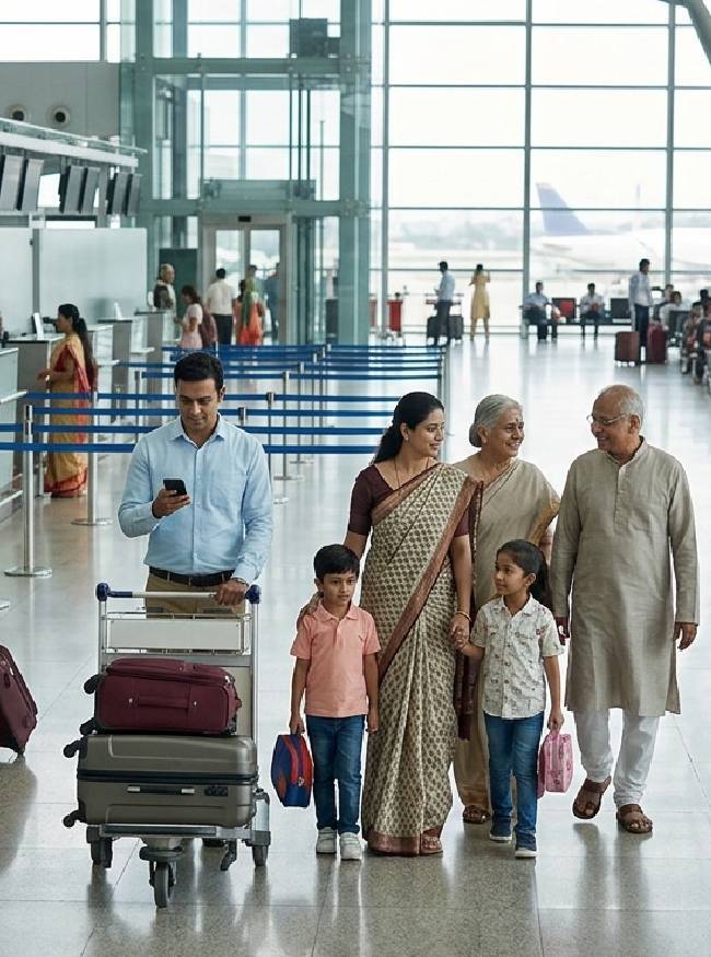 भारतीयों और OCI कार्डधारकों के लिए सर्विस