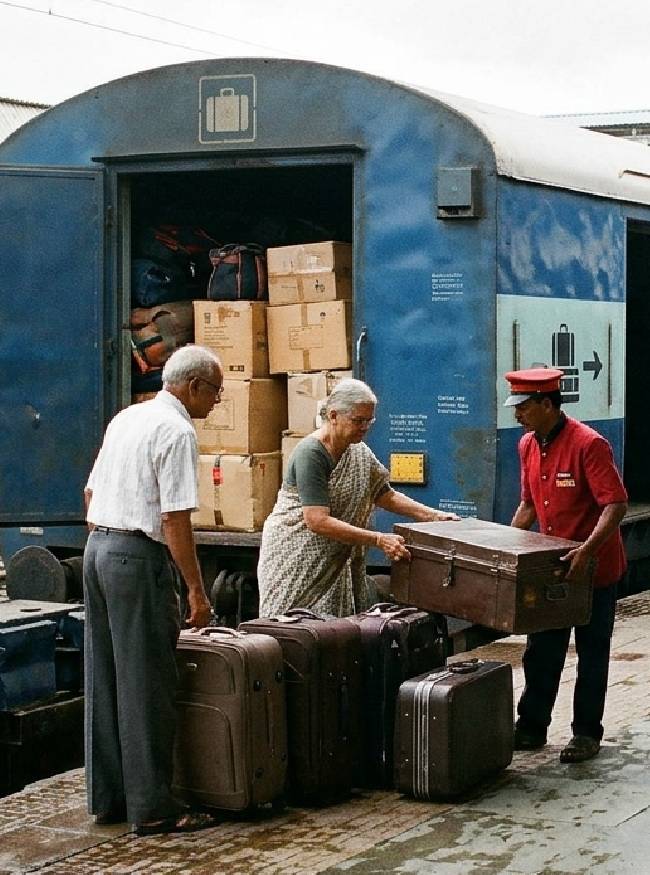 लगेज वैन में बुकिंग करवा सकते हैं यात्री