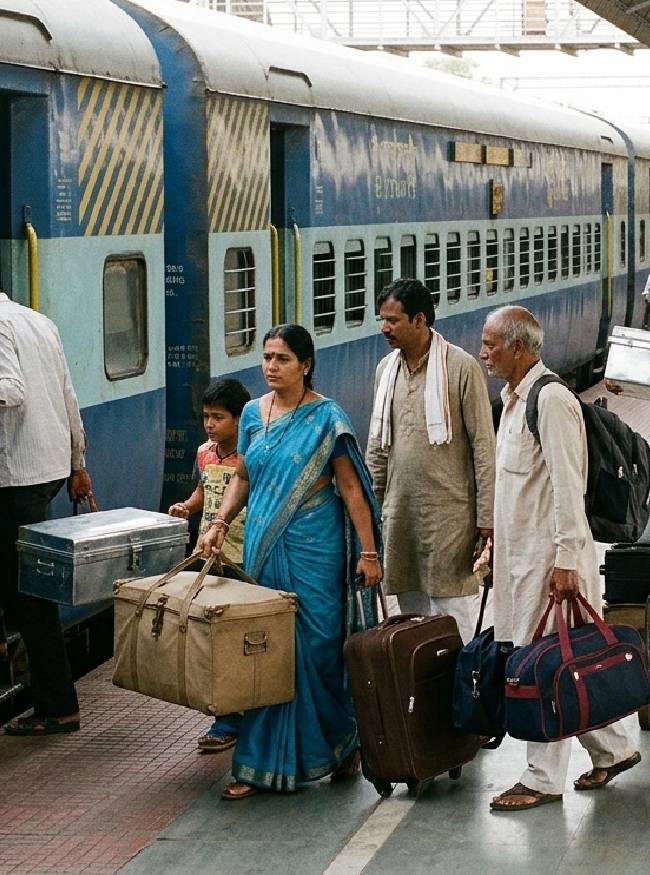 रेलवे ने नियमों का रिमांडर दिया