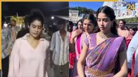 Janhvi Kapoor Tirupati Balaji Visit