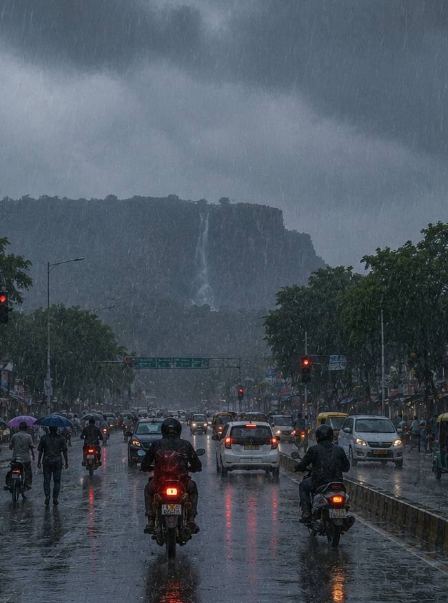 कर्नाटक, तमिलनाडु, केरल में भी भारी बरसात के आसार