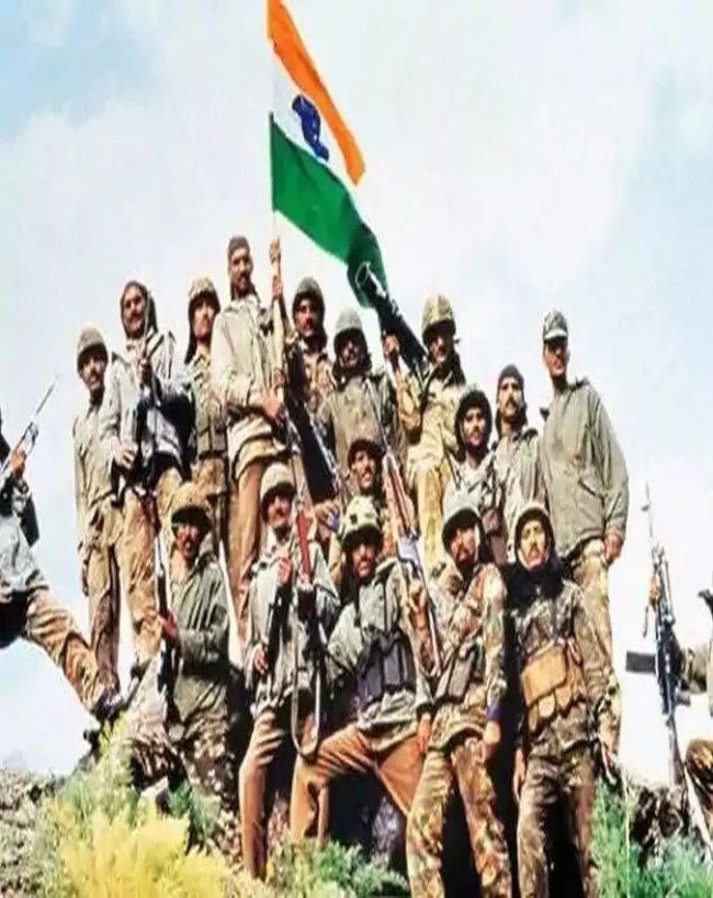 भारत-पाकिस्तान के बीच हुआ कारगिल युद्ध