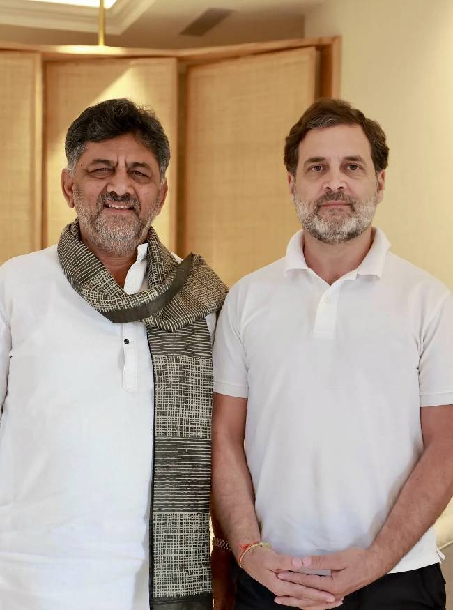 कर्नाटक में 3 सीटों पर कांग्रेस की जीत पक्की