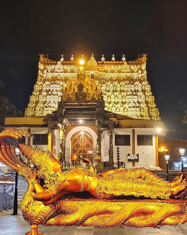 पद्मनाभस्वामी मंदिर (केरल)