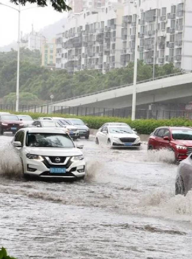 ताइवान में रिकॉर्ड 88 सेंटीमीटर बारिश