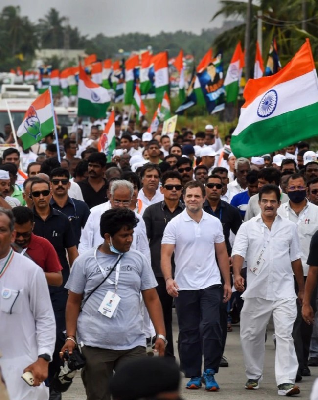 राहुल गांधी की भारत जोड़ो न्याय यात्रा