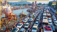 Haridwar Choked by Massive Traffic Jam