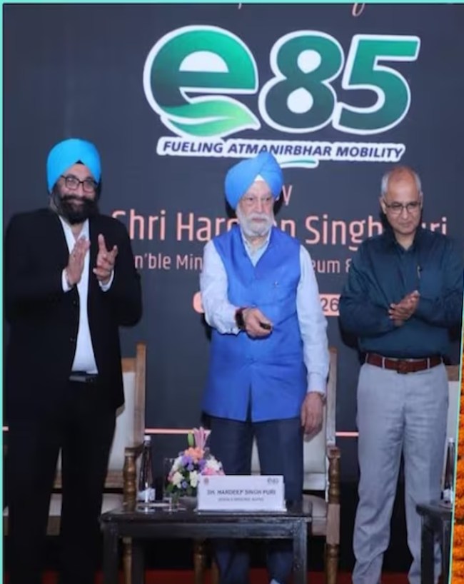 दिल्ली में खुला पहला 'E85' फ्यूल स्टेशन
