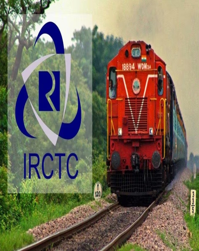 IRCTC वेबसाइट पर नाम, तारीख दर्ज करें