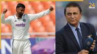 Manav Suthar and Sunil Gavaskar