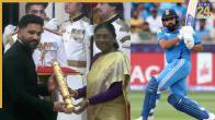 Rohit Sharma awarded with Padma Shri