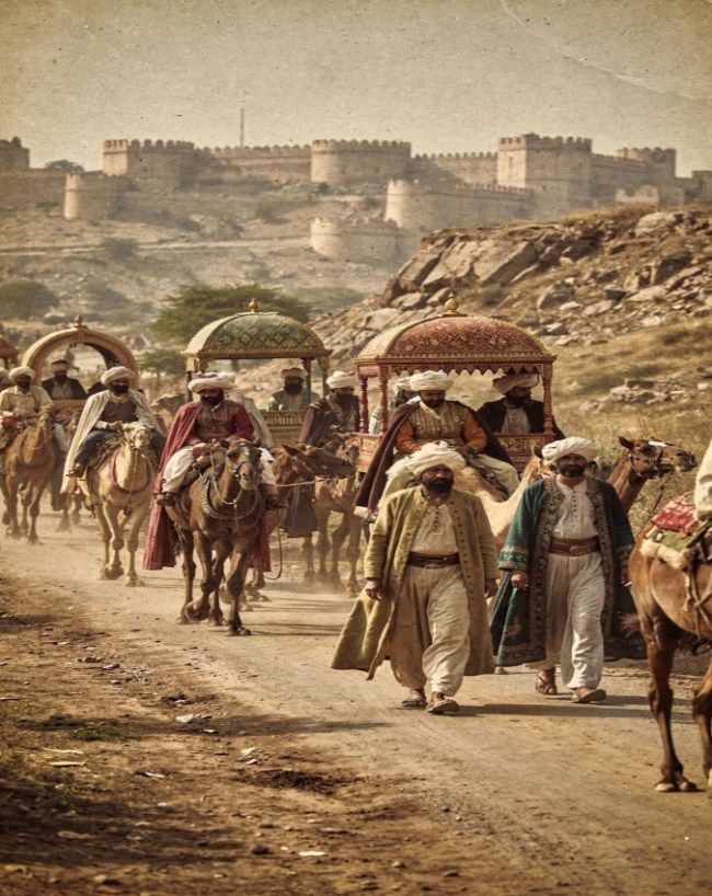 लंबी दूरी की यात्रा के लिए परवाना होता था जरूरी