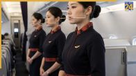 Air Hostess Hold Cigarette