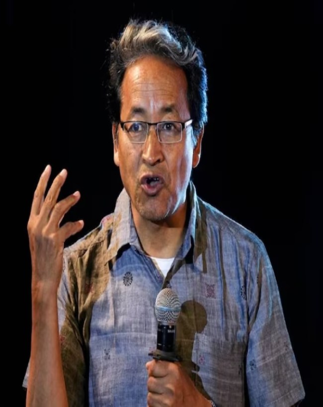 पार्टी को मिला सोनम वांगचुक का साथ
